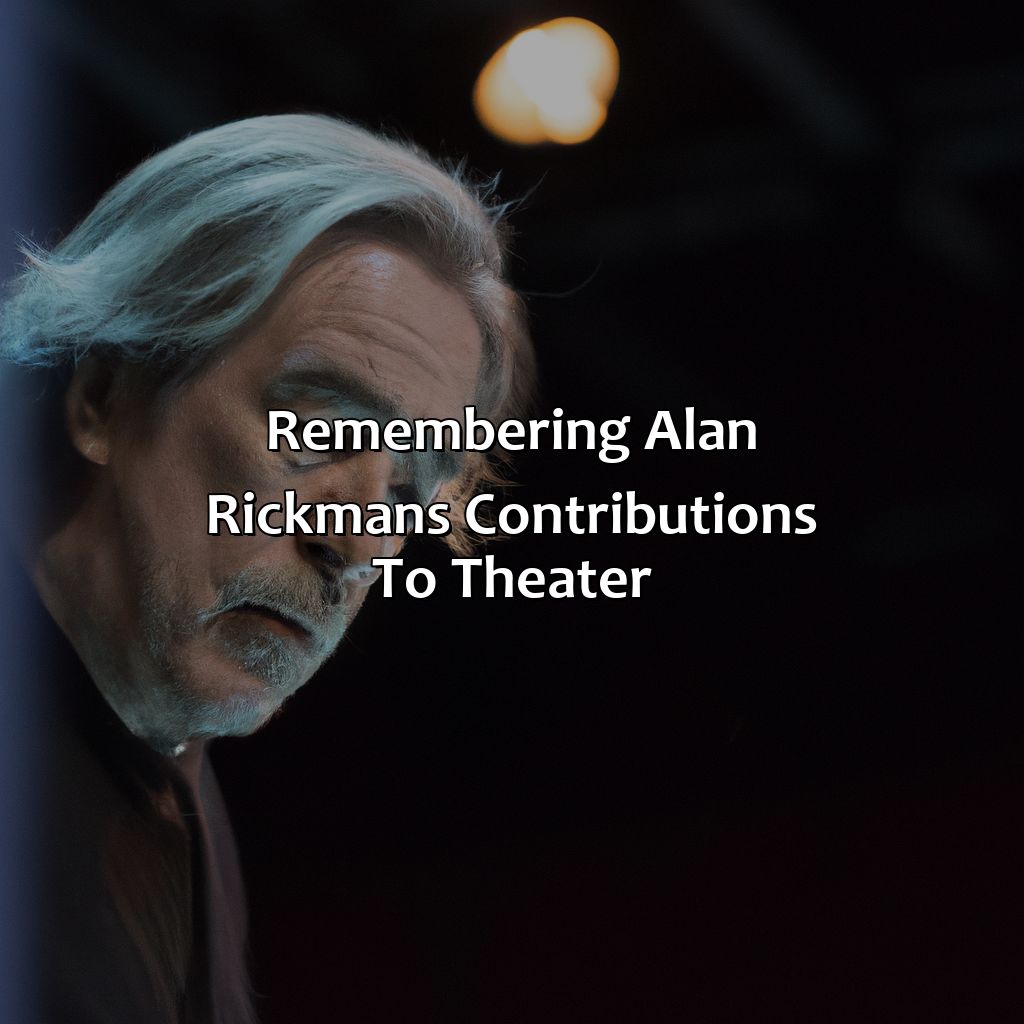 Remembering Alan Rickman