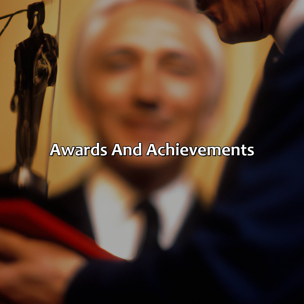 Awards And Achievements  - Anthony Daniels Biography: The Unforgettable Life Of An Icon, 