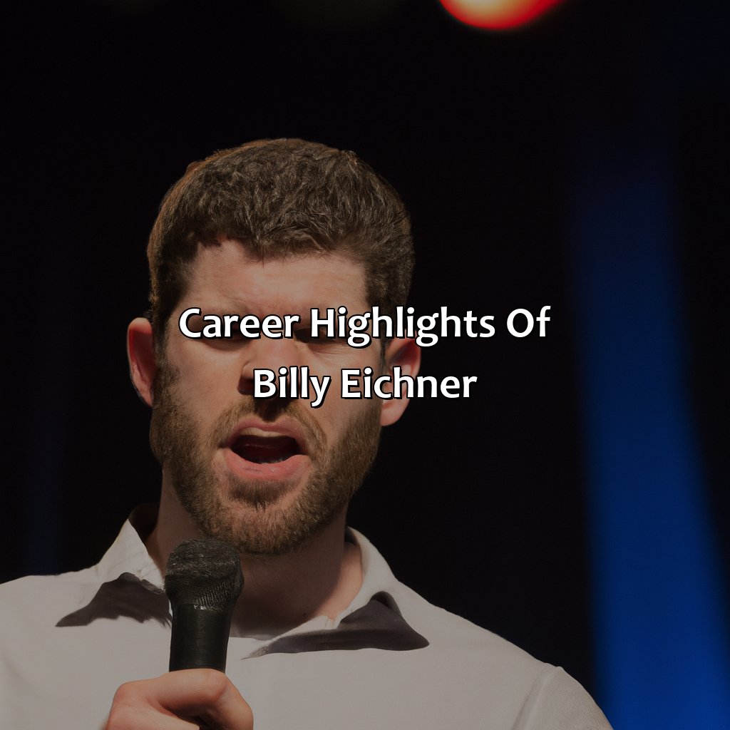 Career Highlights Of Billy Eichner  - Billy Eichner Biography: The Fascinating Life And Times Of A Cultural Icon, 
