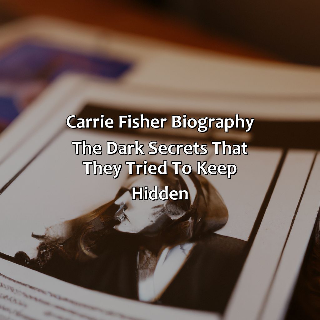 Carrie Fisher Biography: The Dark Secrets That They Tried to Keep Hidden,