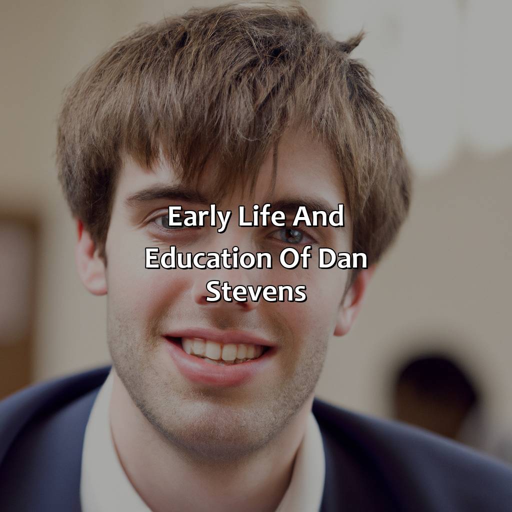 Early Life And Education Of Dan Stevens  - Dan Stevens Biography: The Shocking Revelations In Their Biography That Will Leave You Speechless, 