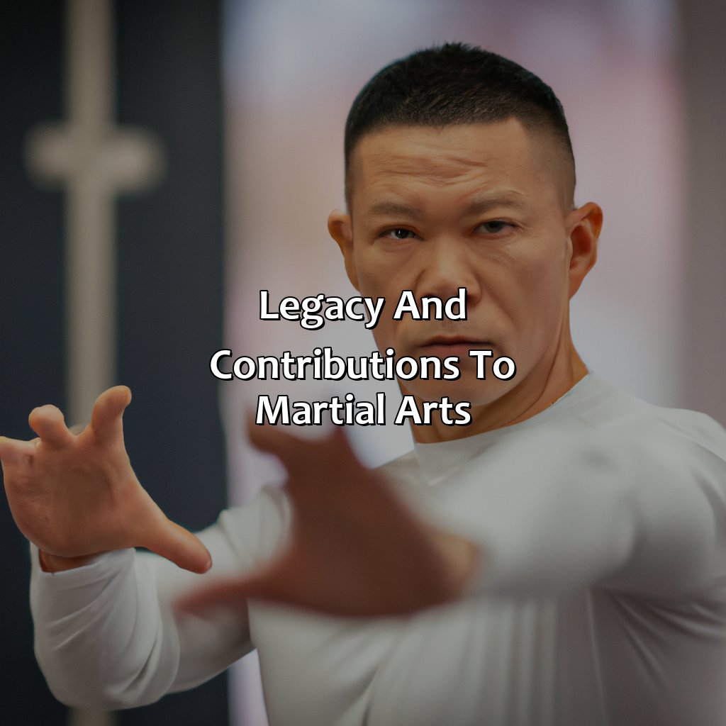 Legacy And Contributions To Martial Arts  - Donnie Yen Biography: The Fascinating Life And Times Of A True Pioneer, 