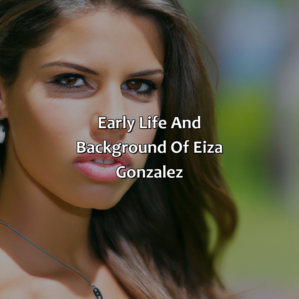 Early Life And Background Of Eiza Gonzalez  - Eiza Gonzalez Biography: The Untold Story Of Their Journey To The Top, 