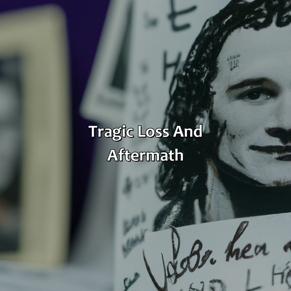 Tragic Loss And Aftermath  - Heath Ledger Biography: The Unforgettable Legacy That Continues To Touch Lives, 
