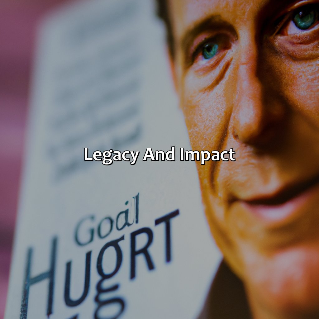 Legacy And Impact  - Hugh Grant Biography: The Shocking Revelations In Their Biography That Will Leave You Speechless, 