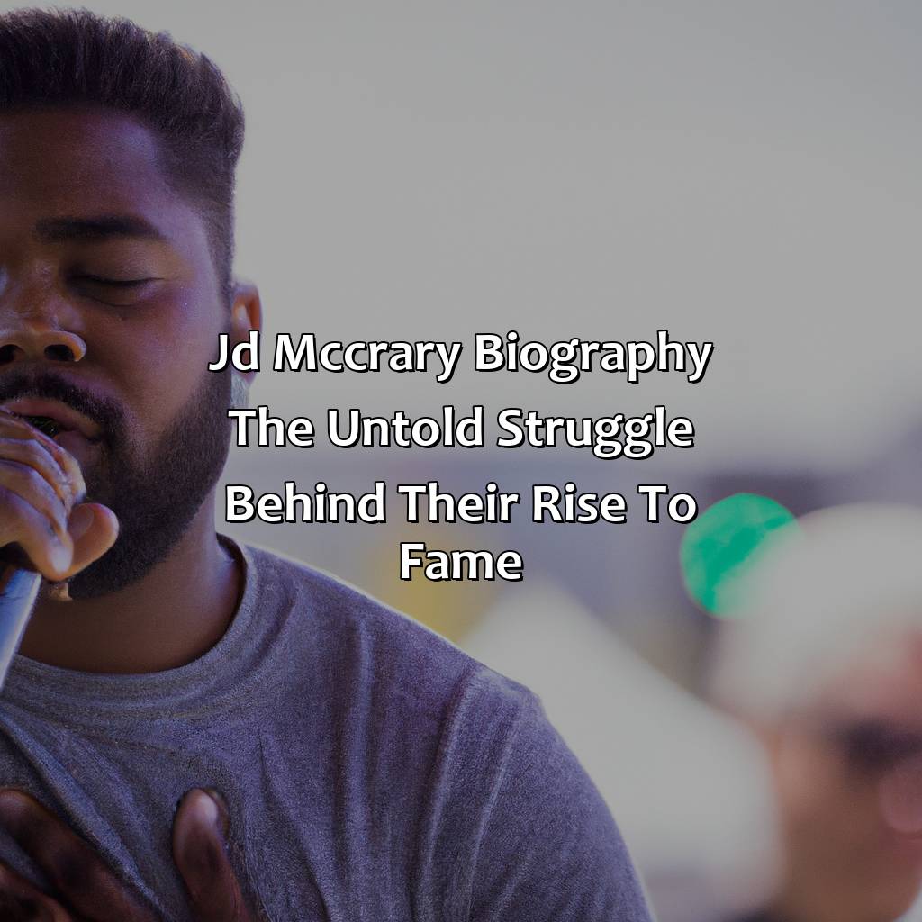 JD McCrary Biography: The Untold Struggle Behind Their Rise to Fame,