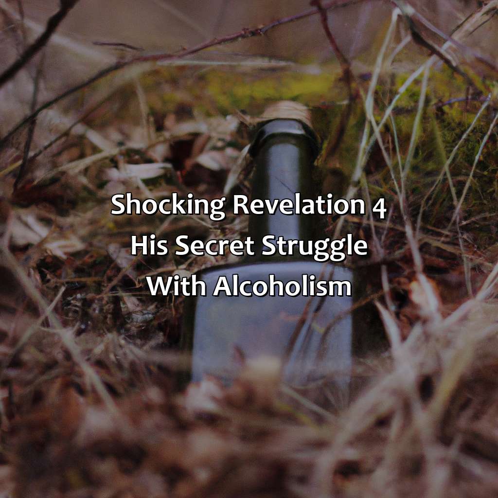 Shocking Revelation 4: His Secret Struggle With Alcoholism  - James Earl Jones Biography: The Shocking Revelations That Will Change Your Perspective On Them, 