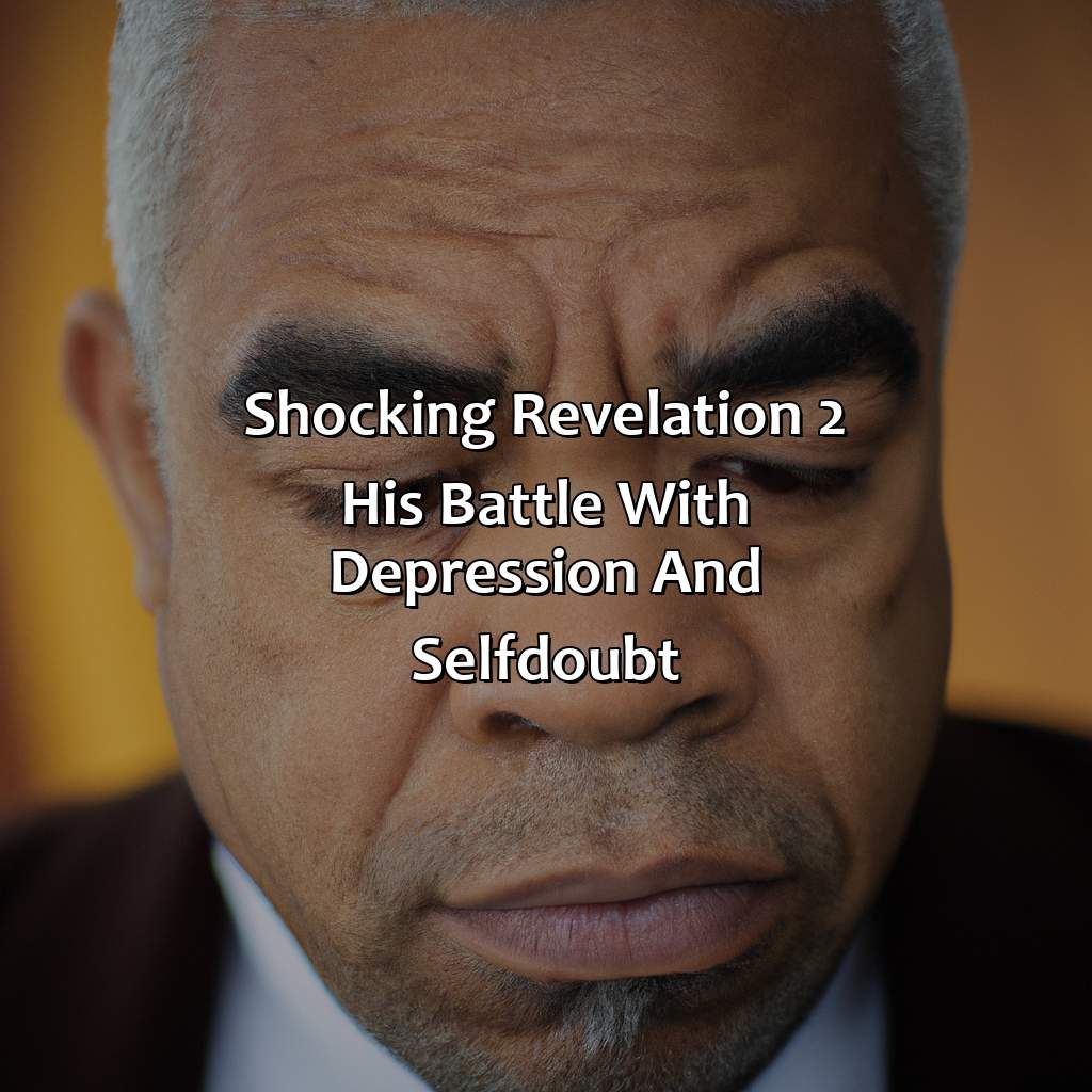 Shocking Revelation 2: His Battle With Depression And Self-Doubt  - James Earl Jones Biography: The Shocking Revelations That Will Change Your Perspective On Them, 