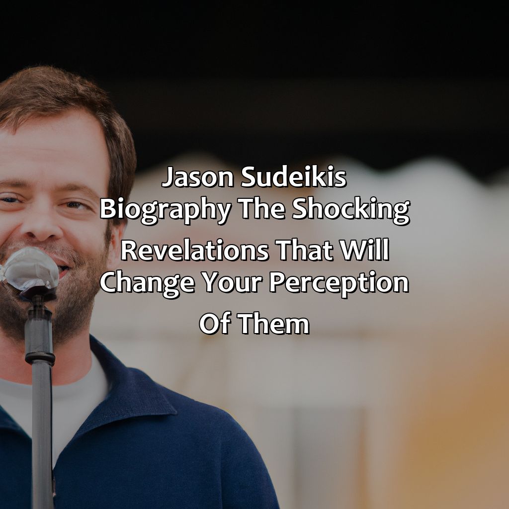 Jason Sudeikis Biography: The Shocking Revelations That Will Change Your Perception of Them,