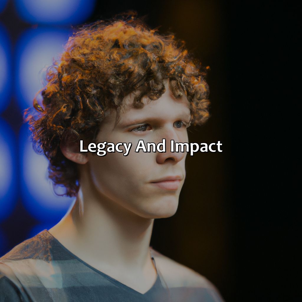 Legacy And Impact  - Jesse Eisenberg Biography: The Rise To Fame Of A True Trailblazer, 
