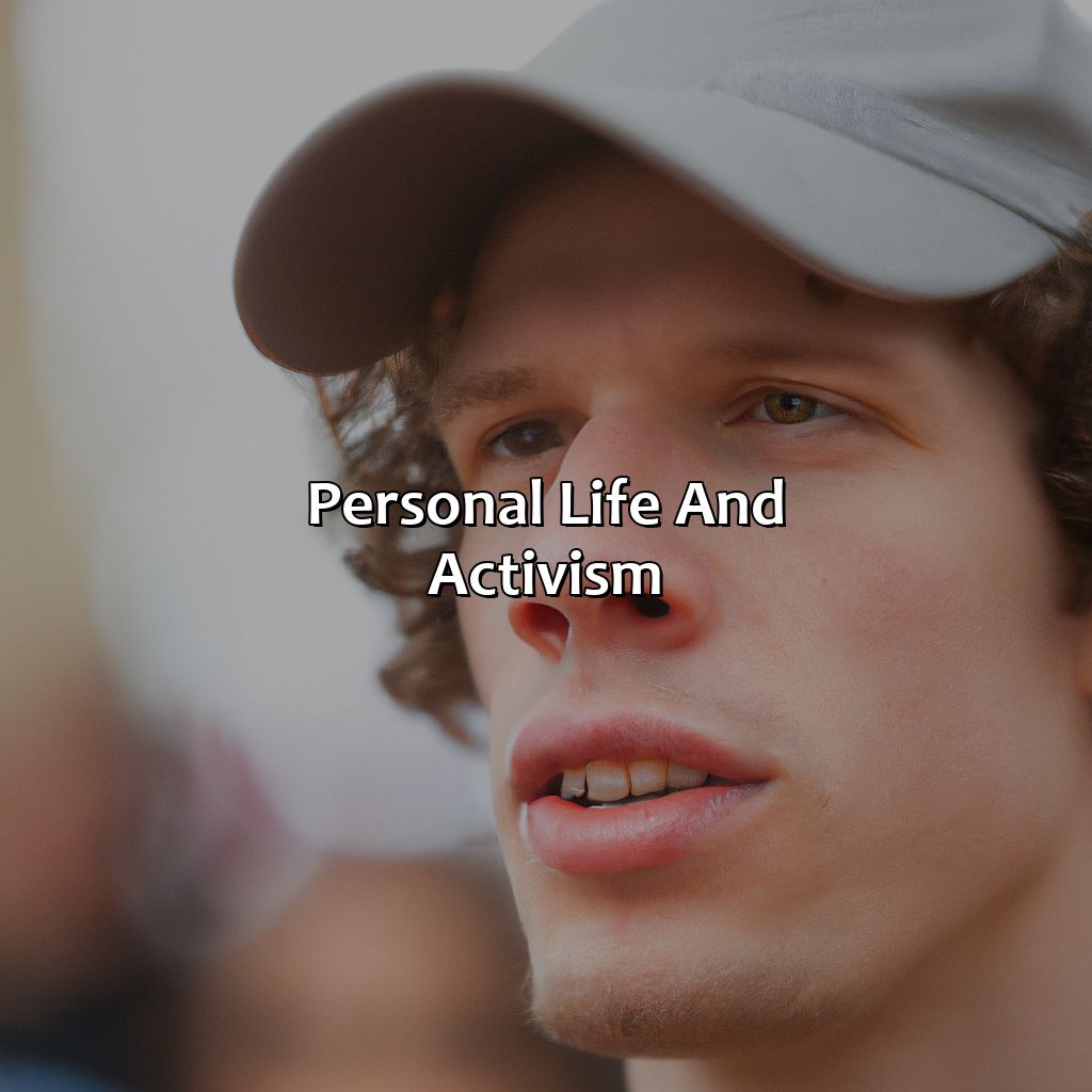 Personal Life And Activism  - Jesse Eisenberg Biography: The Rise To Fame Of A True Trailblazer, 