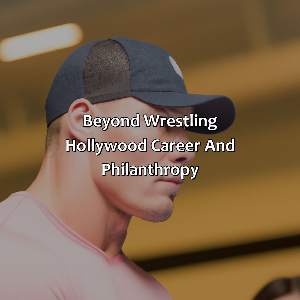 Beyond Wrestling: Hollywood Career And Philanthropy  - John Cena Biography: The Inspiring Story Of Overcoming Adversity And Achieving Greatness, 