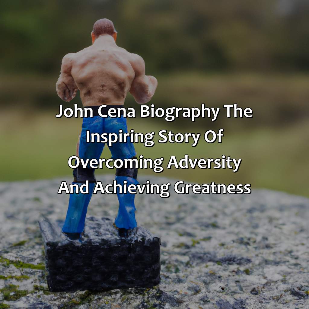 John Cena Biography: The Inspiring Story of Overcoming Adversity and Achieving Greatness,