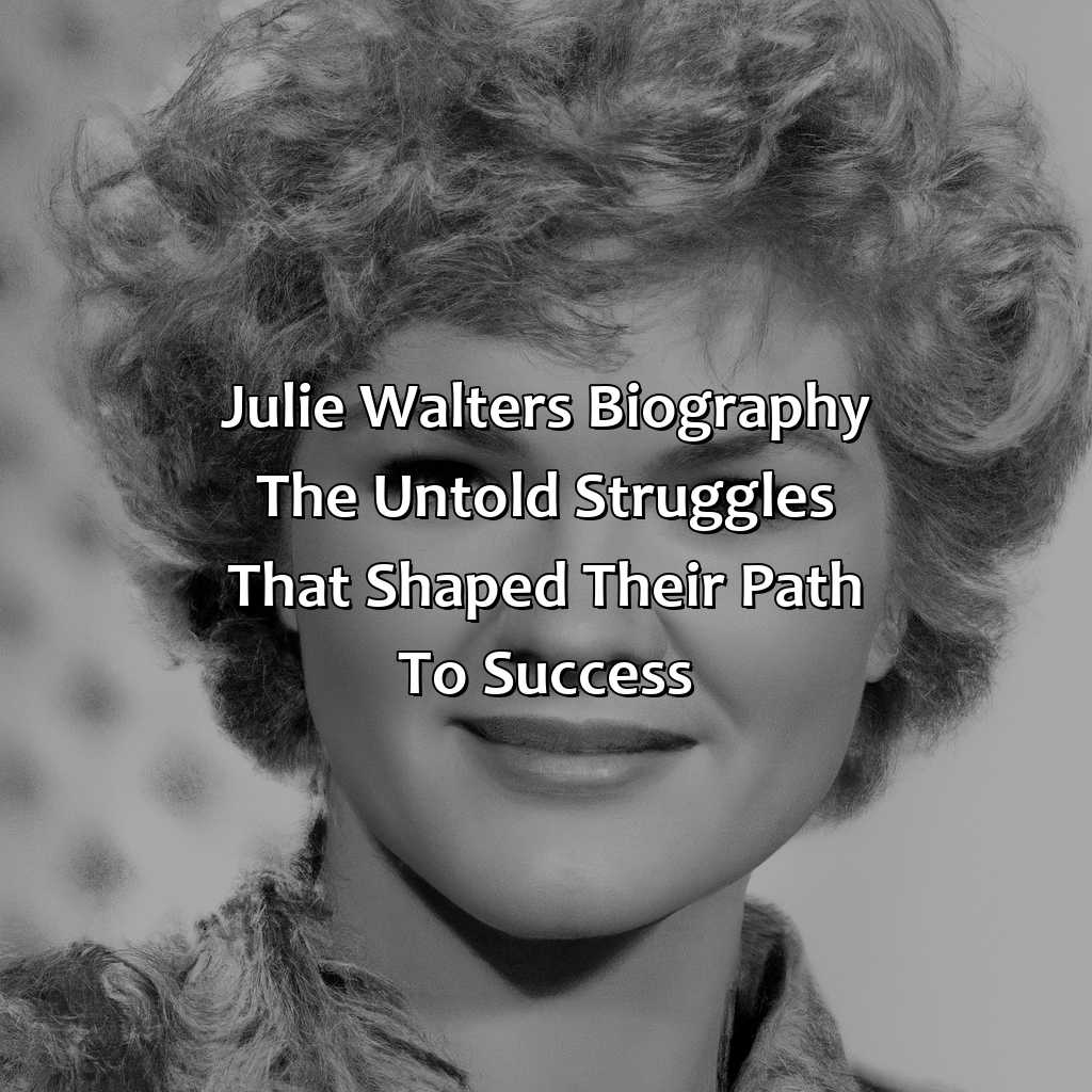 Julie Walters Biography: The Untold Struggles That Shaped Their Path to Success,