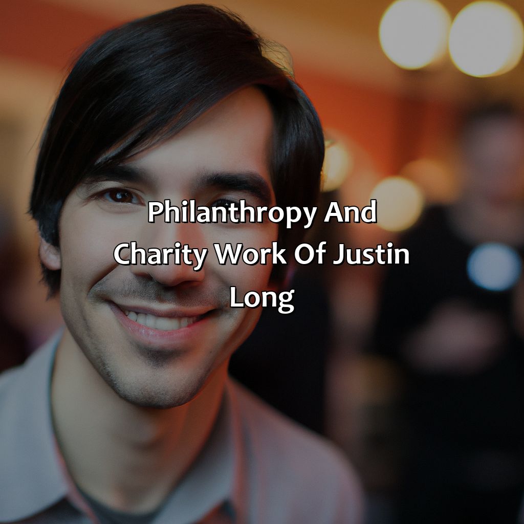 Philanthropy And Charity Work Of Justin Long  - Justin Long Biography: The Untold Story Of Their Incredible Journey, 