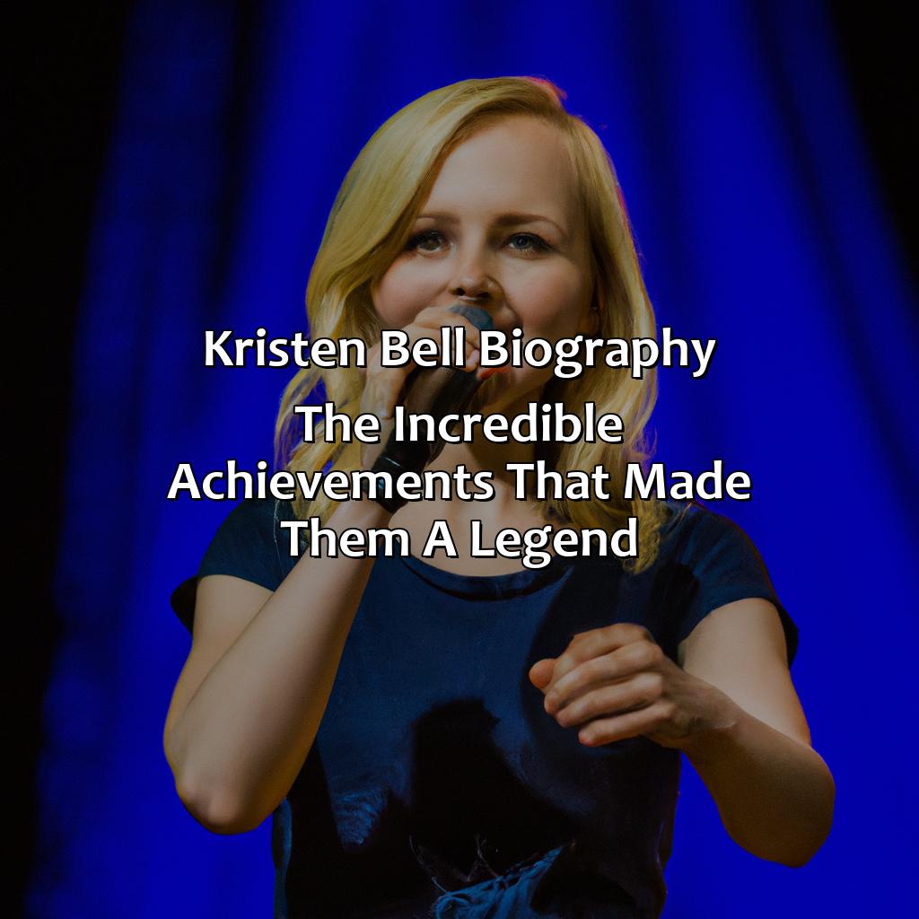 Kristen Bell Biography: The Incredible Achievements That Made Them a Legend,