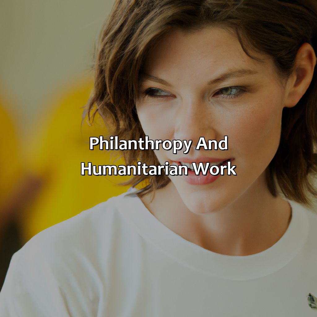 Philanthropy And Humanitarian Work  - Milla Jovovich Biography: The Scandalous Details Of Their Personal Life, 
