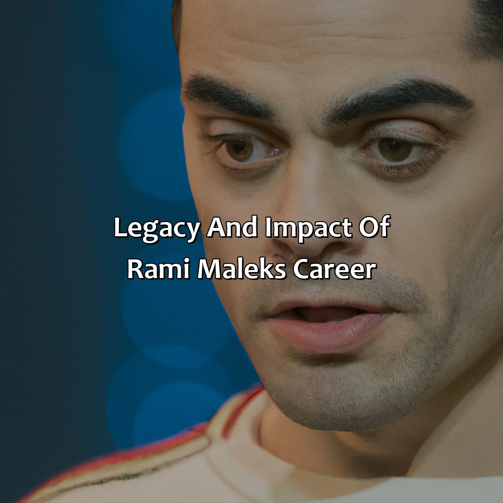 Legacy And Impact Of Rami Malek