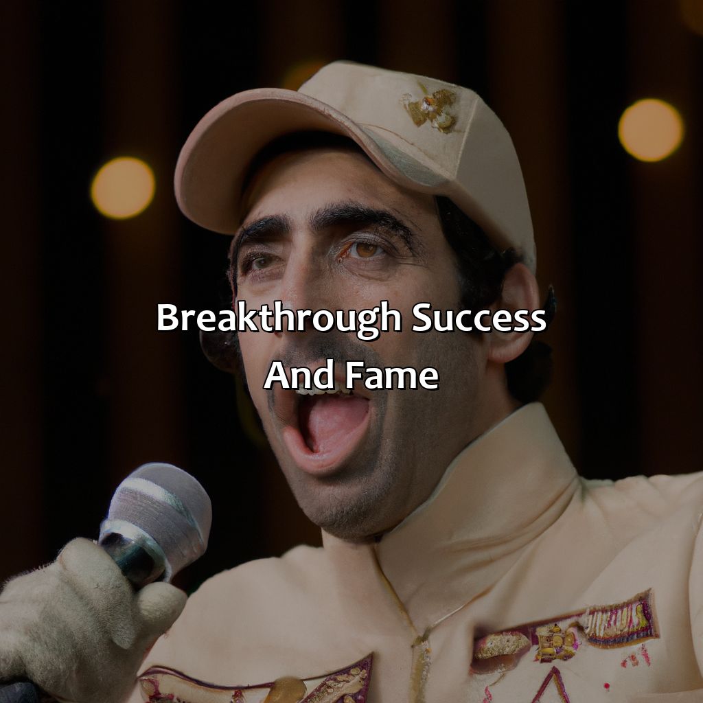 Breakthrough Success And Fame  - Sacha Baron Cohen Biography: The Fascinating Origins Of Their Journey To Fame And Fortune, 