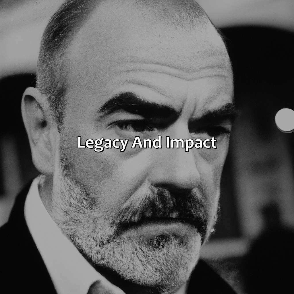 Legacy And Impact  - Sean Connery Biography: The Unforgettable Life Story Of A Legend, 