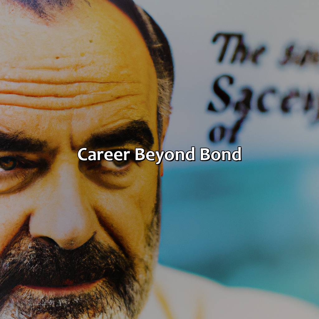 Career Beyond Bond  - Sean Connery Biography: The Unforgettable Life Story Of A Legend, 