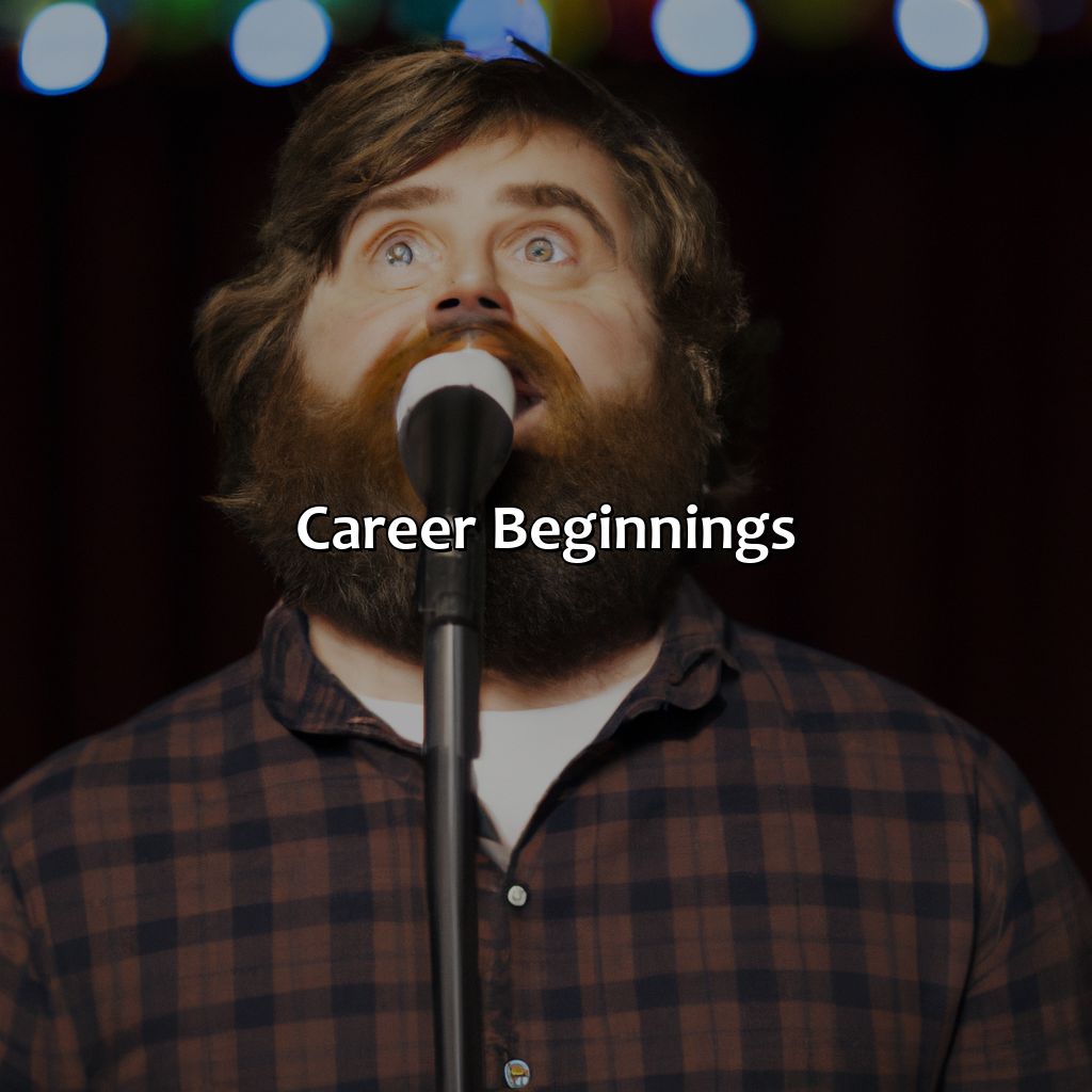 Career Beginnings  - Zach Galifianakis Biography: The Epic Journey Of Their Extraordinary Career, 