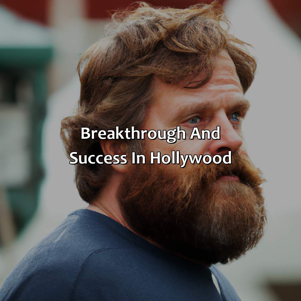 Breakthrough And Success In Hollywood  - Zach Galifianakis Biography: The Epic Journey Of Their Extraordinary Career, 